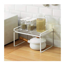 &ripiano di stoccaggio Scaffale da cucina per uso domestico Multifunzione da cucina in ferro battuto Stratificazione Scaffale multi-strato Scaffale da cucina Scaffale di finitura (Size : M)