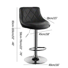 Cubana Cucina Sgabello Alto, Sgabelli Da Bar Sedia Con Schienale, Da Cucina Isola Sgabello Cucina Girevole Breakfast Bar Sgabello Da Bar, Steel Breakfast Bar Sedia A Barre, Sedia Per La Reception