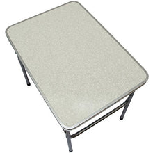 AMANKA Tavolino da Campeggio | Pieghevole Formato Valigia Facile da trasportare | Struttura in Acciaio | Ideale per Picnic Giardino Spiaggia | ca 70x50x60cm