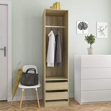 Tidyard Armadio con Cassetti Rovere Sonoma 50x50x200 cm in Truciolato