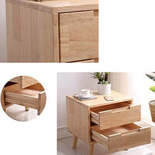 Yyqx Comodino Armadietto Moderno Semplice del Comodino di economia Domestica di Legno Solido del Comodino della Camera da Letto Comodini Letto