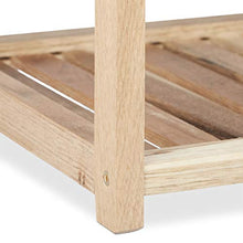 Relaxdays Scaffale per Cucina e Bagno, autoportante, 4 Ripiani, Versatile, Noce, Marrone Chiaro, 31x90x86 cm