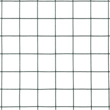 ghuanton Rete d'Acciaio Rivestimento PVC 10x1,5m Trama Quadrata Verde Articoli di ferramenta Barriere e recinzioni Pannelli per recinzioni