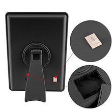 WXFF Palmare Specchio per Il Trucco con LED Specchio cosmetico con commutatore dimmer Touch azionabile a Batteria □ Stand Vanity Specchio FortibletoP Bagno □ Viaggi Specchio Trucco