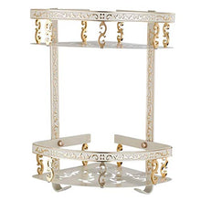 ZLININ Y-longhair Spazio Alluminio Antico Stile Europeo Bagno Rack Treppiede Montaggio A Parete Bagno Basket