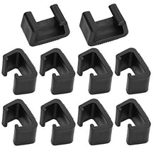 Yililay Clips 10PCS mobili, all'aperto Patio Wicker Clip, plastica Divano Connect Clamps per sedie mobili da Giardino del sofà (5,25 Centimetri)