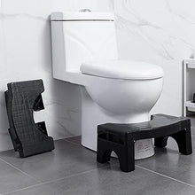 Pieghevole Sgabello Servizi Igienici Fisiologico per Toilette,Bambino Sgabello Fisiologico WC Bagno,Antiscivolo Anti Costipazione Heal Squat Emorroidi,Adottate La Posizione Naturale Anti Stitichezza