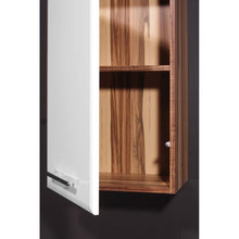 Germania 8035 – 137 8035 (MDF Lucido Anteriore, Barra.) armadietto da Baltimore Noce NB. /Bianco