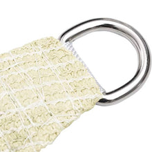 vidaXL Vela Parasole 160 g/m² Crema 4x4x5,8 m in HDPE
