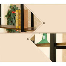 Scaffale da Soffitto A 2 Strati in Legno Massello ， Scaffale da Appendere in Legno Massello, Adatto per Ristorante/Bar/Cremagliera per Soffitto Familiare ， 4 Dimensioni (Size : 100 * 30 * 67.2cm)