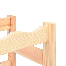 Goliraya Portavino da 16 Bottiglie in Legno di Pino,Mobile Porta Bottiglie Vino,Porta Bottiglie Vino in Legno Massello 43 x 25 x 54 cm