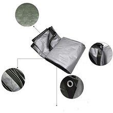 MTYLX Telo Di Tela Cerata Impermeabile, Rete Parasole, Tessuto Ombreggiante, Spessa Plastica Isolante Esterna Impermeabile Resistente All'Usura, Argento,3 * 5M,3 * 5M