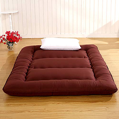 WSZGR Giapponese Pieghevole Futon Materasso A Pavimento,Studente Dormitorio Portatile Materasso,Sleeping Pad Tatami Tappetino 90x200cm/35x79inch