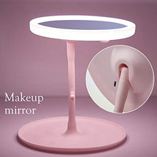 dailylime Specchio per Trucco LED Specchio cosmetico dimmerabile Specchio ingranditore con Luce Naturale Adatto per Il Trucco Polite