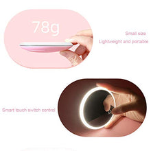 LED Specchio cosmetico ad Angolo Regolabile Touch Button Design di Ricarica Illuminazione dell'anello a 360 ° Specchio LED Leggero e conveniente