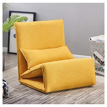 H-ei Tatami, Singolo Tessuto Divano, Cuscino Pieghevole, Camera Bovindo, Removibile Lavabile Design, 67x68x65cm (Color : Yellow)