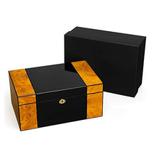 FeiGuo Legno di Cedro Cigar Box Humidor Grande capacità Struttura Regalo Cigar Cabinet, 370x240x165mm Scatola di sigari Premium (Size : 370x240x165mm)