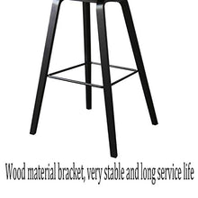 Sgabello da bar LF alla moda, creativo e alla moda, per la casa, schienale alto e seggiolone, girevole, per la colazione, ristorante, sgabello sollevabile, semplicità (colore: grigio)