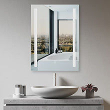 Azione top!Specchio bagno con LED, Lindau 50 x 70 cm, specchio da bagno con LED, classe di efficienza energetica A +