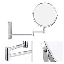 SGSG Specchio da Bagno con ingrandimento 1X5X Estensibile da 8 Pollici Specchio da Bagno Specchio da Parete per Trucco Specchio Intelligente