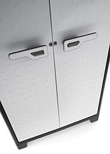 Keter Armadio Alto Titan con Ripiani Regolabili, Grigio, 80 x 44 x 182 cm