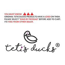 TETI`S Ducks Home - Specchio doppio lato per trucco, rasatura, depilazione, cura e pulizia del viso, specchio rotondo da bagno, con ingrandimento, piccolo ideale per viaggi o uso domestico (20)