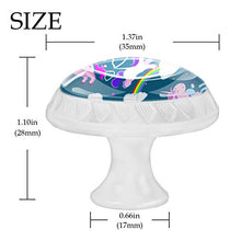Arcobaleno di unicorno 4 PCS Pomelli per Porta, Pomolo per Mobile, Pomelli per Mobili con Viti, Maniglia per Armadietto, Pomelli per Porta, Pomelli per Cassetti per Porta, Armadio, Cassetto e Credenza