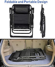Lettini prendisole Reclinabili, Sedia reclinabile Zero Gravity Sedia da giardino reclinabile Zero Gravity, Lettino prendisole pieghevole per la casa con cuscini, Sedia reclinabile per patio Lettino pr