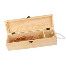35 * 10 * 10cm Legno Singola Bottiglia Caso Carrier Casella Vino Cassa Arredamento Migliore Regalo