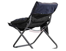 HongTeng Divani Pigro Divano Fagiolo Tatami Sedia Pieghevole Sedia Computer Casa Balcone Reclinabile Tre Regolabile + Poggiapiedi + Cuscino 63 × 75 × 85 cm (Color : Gray)