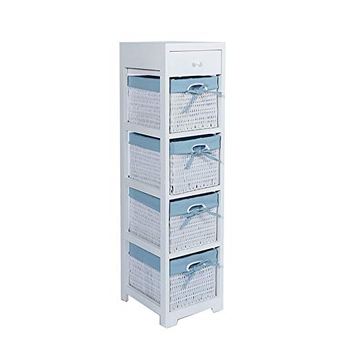 YLiansong-home Armadio a cassetti Camera da Letto Armadietto Arma Piccolo Spazio Fessura Locker Rattan cassetto Locker Salva Spazio Camera da Letto Soggiorno Cucina Mobili da Armadio