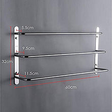 DKEE Moderno/Accessori for Il Bagno Set/Portasciugamani/Robes Hook Multistrato/Acciaio Inossidabile 1 Bagno/Bagno dell'hotel 3 Appendiabiti da Parete