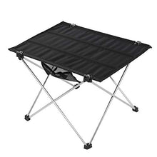 WolfGo - Tavolo da picnic pieghevole da ufficio, in tessuto, portatile, per barbecue, ufficio, campeggio, all'aperto, picnic