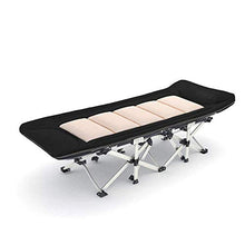 ZHANGYY Lettino da Campeggio Pieghevole Leggero e Resistente con Materasso, Lettino da Campeggio Pieghevole, Letto per Dormire, per Adulti Prendere Il Sole in Spiaggia, Patio, Spiaggia, escursionism