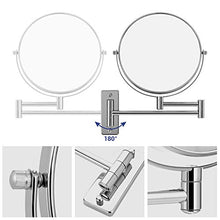 SONGMICS 7 Fach + normale Specchio Cosmetico 8-inch Specchio Cosmetico Specchio da parete BBM713 su entrambi i lati