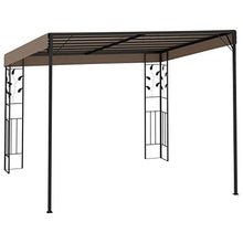Oushome Gazebo a Parete 3x3x2,5 m Talpa