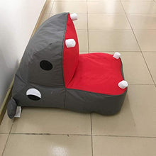 LuoMei Divano per Bambini Tessuto Cartoon Bean Bag Divano Pigro Cuscino Portatile Adatto per Bambini Poltrone Imbottite per Bambini per Bambini Mobili in Camera Regalo Gratuito Invia Pennello Adesivo