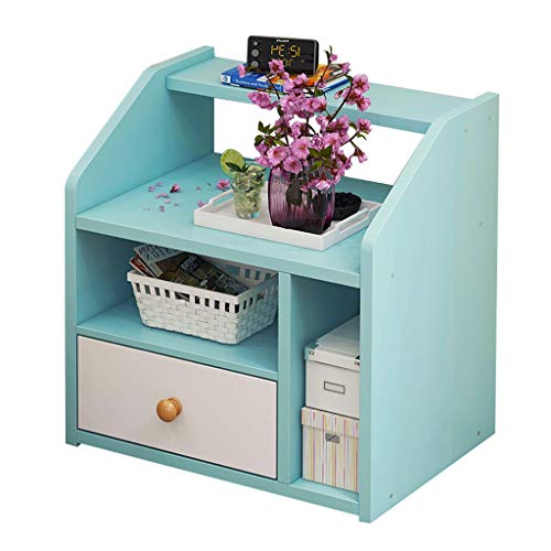 Comodino Semplice Household Addensare Soggiorno da Terra Bagno di pompaggio Corridoio Camera dell'Assemblea Multifunzione Studio Locker FANJIANI (Color : Green)
