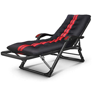 FACAZ Sedia a Sdraio Lettino da Giardino Oversize reclinabile, Patio con Cuscini Rimovibili, Lettino da Sole Portatile Supporto gravit脿 Zero 200 kg