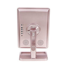 Specchio Per Il Trucco Lampada Da Tavolo Per Trucco Dimmerabile Con Luce A Specchio Per Trucco Con Altoparlante Bluetooth Illuminato A LED Portatile Illuminato Per Bagno (Size:Free Size; Color:White)