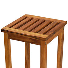 vidaXL 2X Legno Massello di Acacia Sgabelli da Bar Sedie da Giardino Bistrò