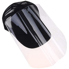 Garneck Visiera di Sicurezza Berretto da Baseball Cappello Antiappannamento Protezione degli Occhi Cappello Staccabile Visiera Anti-Splash Visiera per Esterno (Nero)