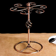 LXH-SH Cremagliera del Vino Nana calici di Vetro stenditoio, 6 Supporto Ganci Vino Calici Gancio di Metallo Champagne Vetro Calici Rack scaffali Vino contatore