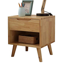 Bels Mobili Pronti assemblati, Camera da Letto Laterale Solida Protezione Ambientale con cassetti, semplici cassetti a Bordo del Letto Oak Semplice e Multifunzionale