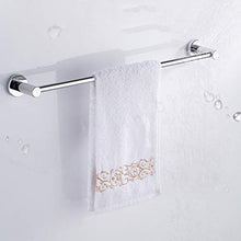 Portasciugamani Portaasciugamani Portaasciugamani Portaasciugamani 60cm Singolo for accessori for il bagno Abbigliamento Salviette Trapano a parete Scaffale Scaffale Cromo lucido (aspirazione potente,