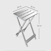 JUNC. Lega di Alluminio Portatile Sgabello Pieghevole sedie da Pesca Stabile Durevole Sedia da Pesca Sedia Bella Campeggio Sgabello da Campeggio Picnic Spiaggia Sgabello Sedia Campeggio