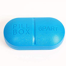 BGSFF Portapillole per Capsule Organizer per farmaci Scatola per Pillole settimanale Carina e Creativa Portapillole per Tablet Portapillole da Viaggio Portatile Rosso
