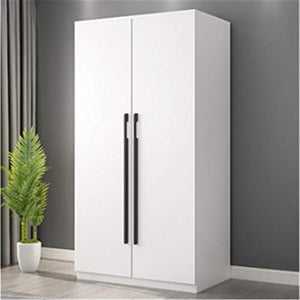 LiChaoWen Armadio Home Bedroom Bedroom Piccolo Appartamento Semplice Camera a noleggio Moderna con Bambini Deposito Semplice Armadio Armadi Camera da Letto (Colore : White, Size : 155x40x60cm)