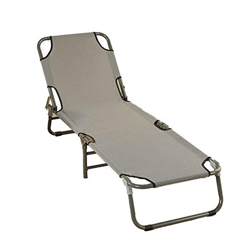 LRQZ-L Letto Pieghevole Portatile, da Viaggio Camping Camp Letto Regolabile Angolo Balcone Balcone Spiaggia Piccolo Letto Multifunzione 189 * 58 Cm