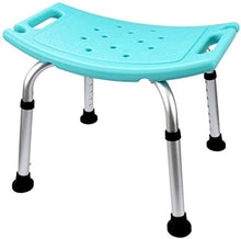 Sedia da doccia Verde Chiaro Lega di Alluminio Antiscivolo Anziani Backless Doccia Sedia Bagno Bagno Donna Incinta Sgabello Da Bagno Sicurezza